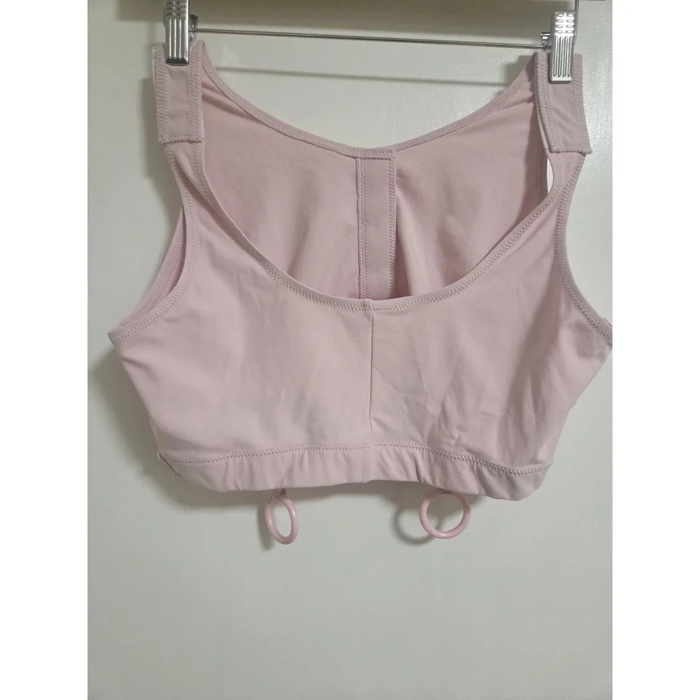 Masthead Elizabeth Pink Surgical Recovery Compression Bra XL Front Closure Post